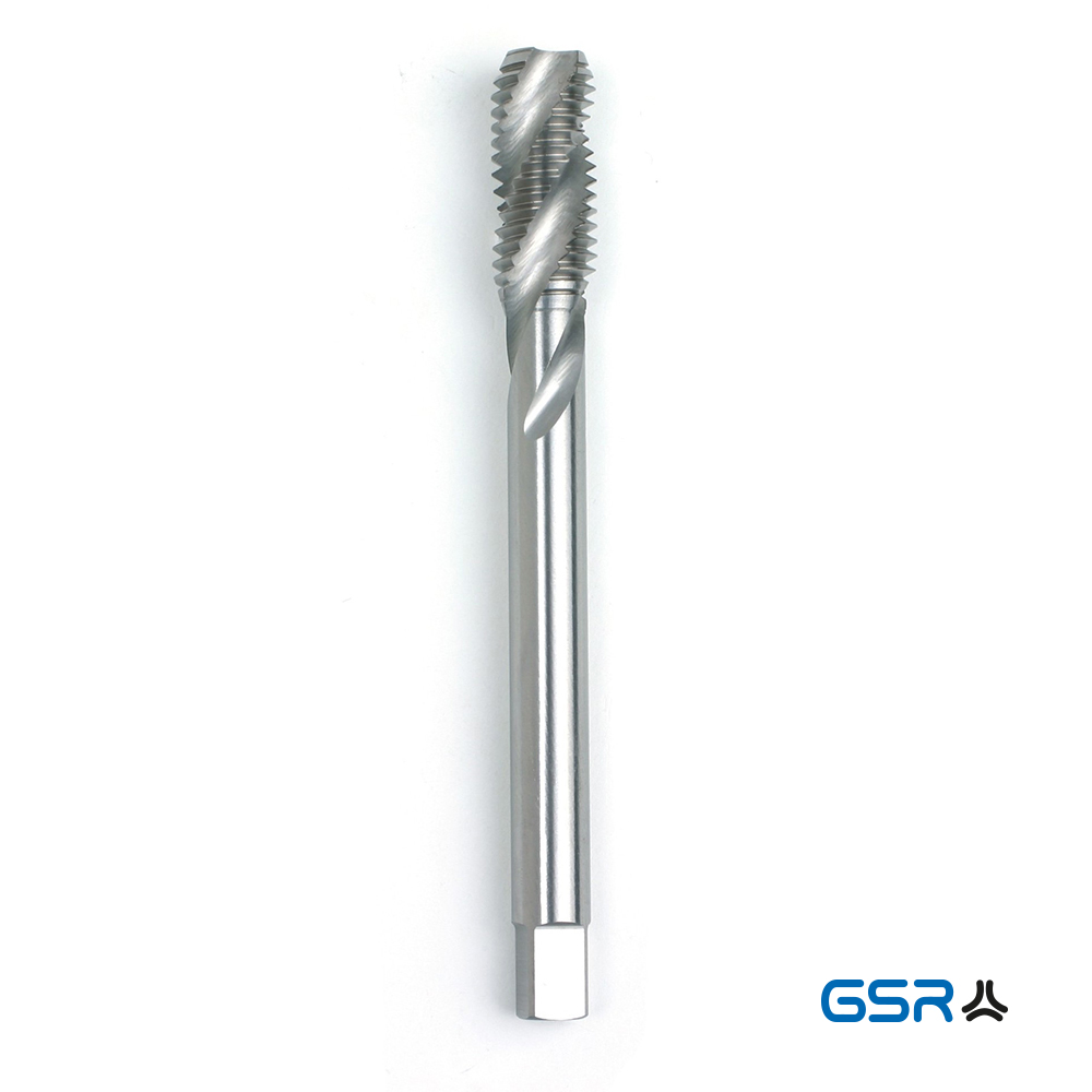 GSR machine-tap metric form C right-spiral 35 degrees C/RSP35° DIN 376 overflow-shank HSSE 02015