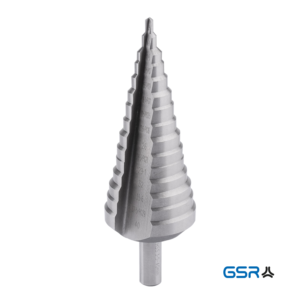 GSR professional electronic-step-drill HSSG armoured-conduit-pipe PG split-point CBN-grinded 04011060 product image 1