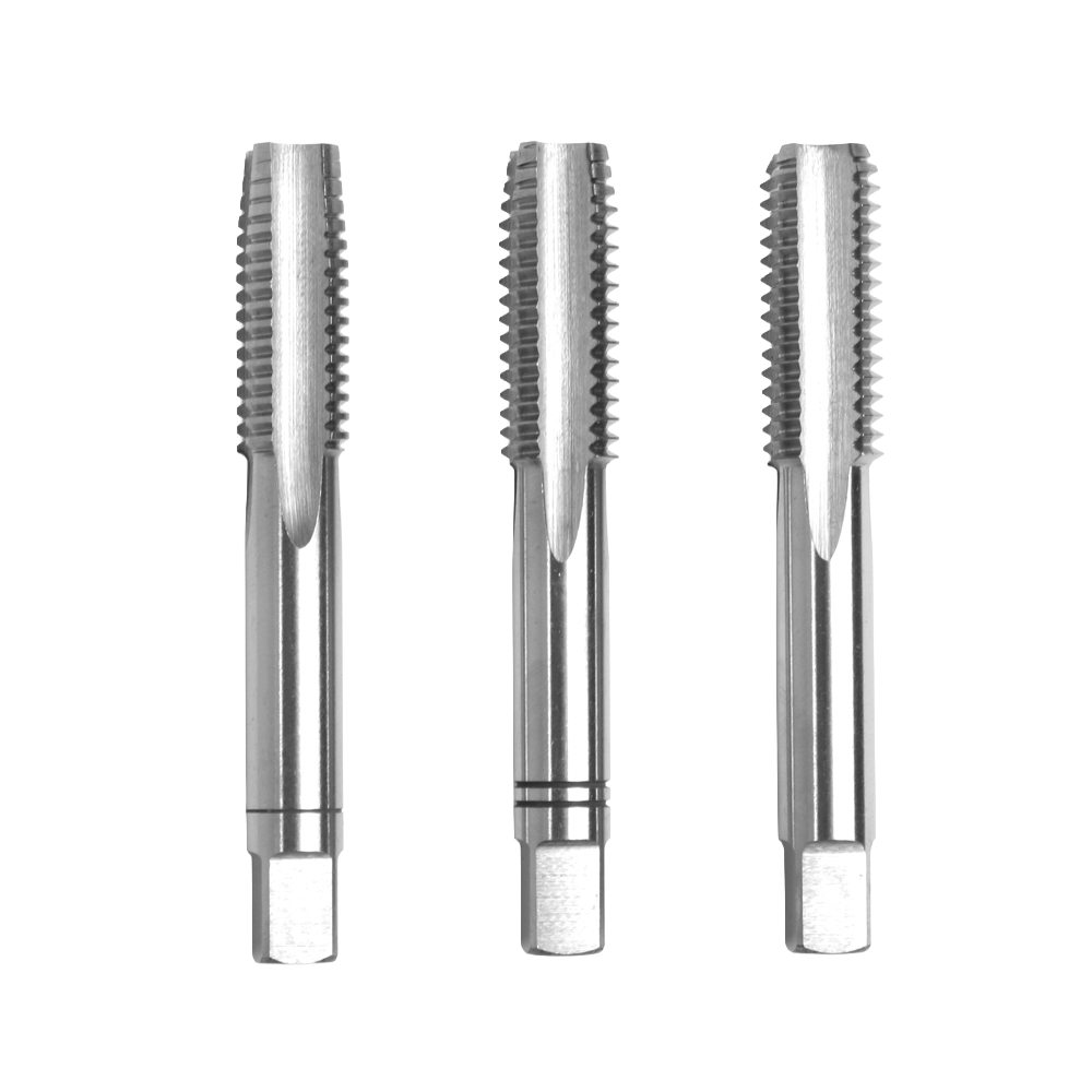 Dreiteiliger Hand-Gewindebohrer Satz Unified National Coarse UNC DIN2184-2 HSSG 00165