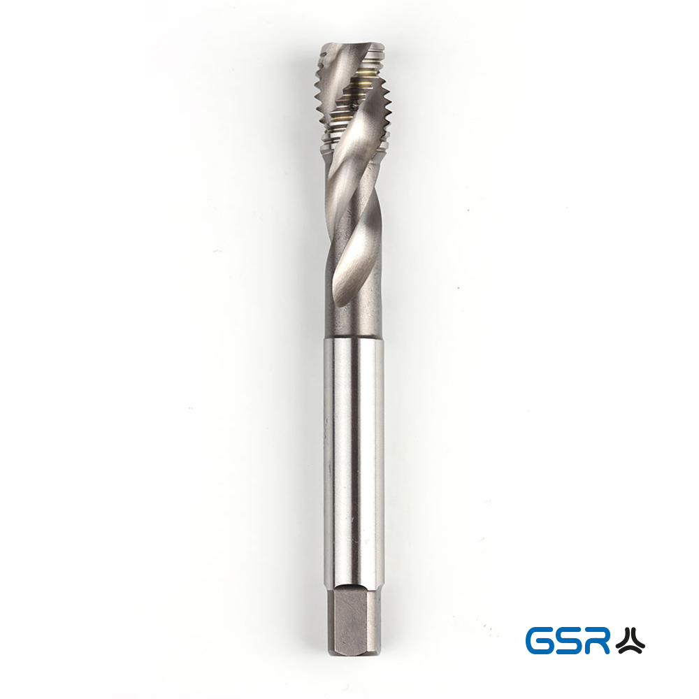 GSR Silverline machine-tap metric form C rsp 35° degrees through-hole DIN 376 overflow-shank HSSE premium-machine-tap 09003