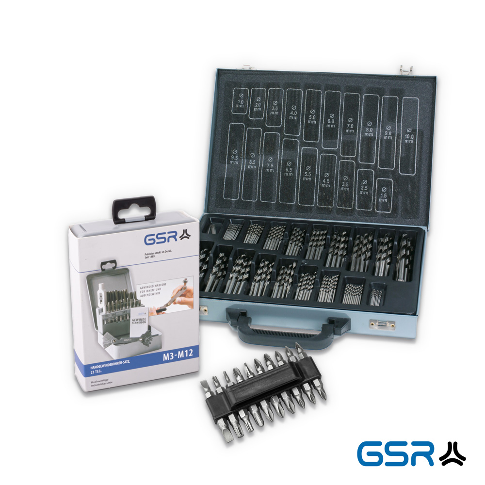 Product image 1 Offer 18: Bundle of 170 piece Twist Drill Cassette and Screwdriver Bits Set